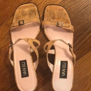 Van Eli cork sandals